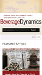 Mobile Screenshot of beveragedynamics.com